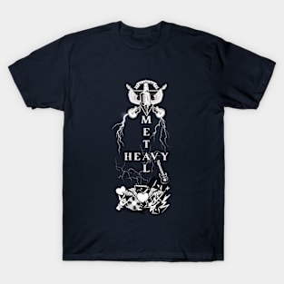 Heavy metal design T-Shirt